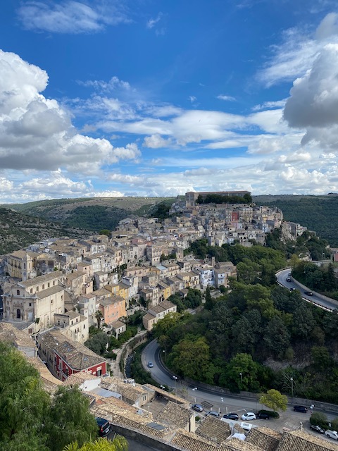 Arial view of Ragusa